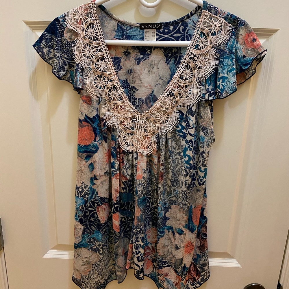 Multi colored blouse